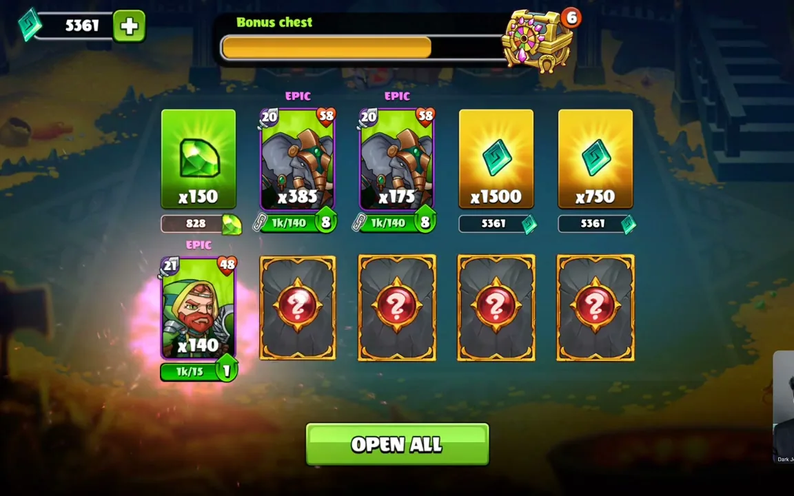 3 Chests: Bonus Combo