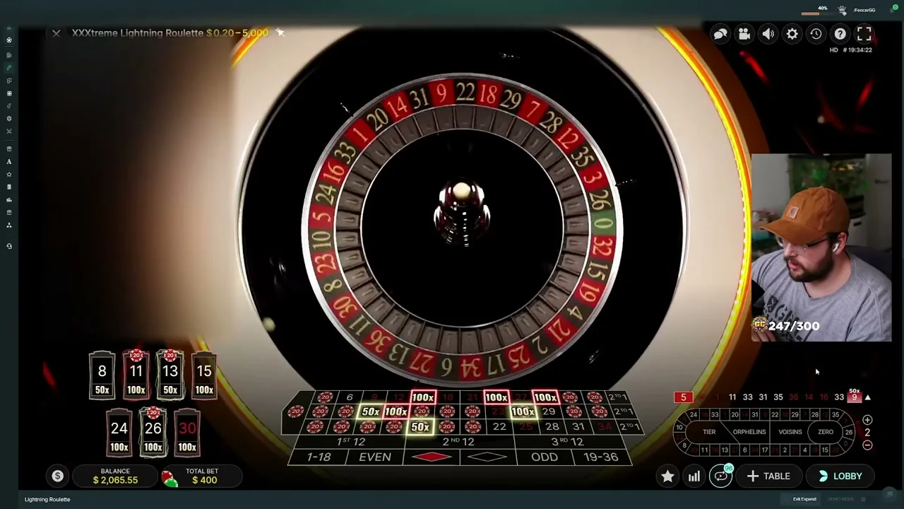Ruleta Relámpago en Vivo