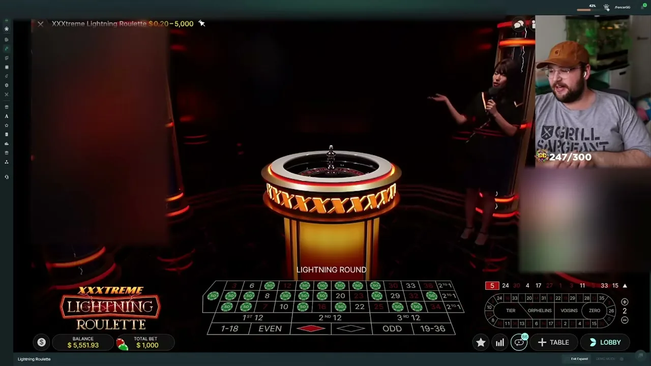 Ruleta Relámpago en Vivo